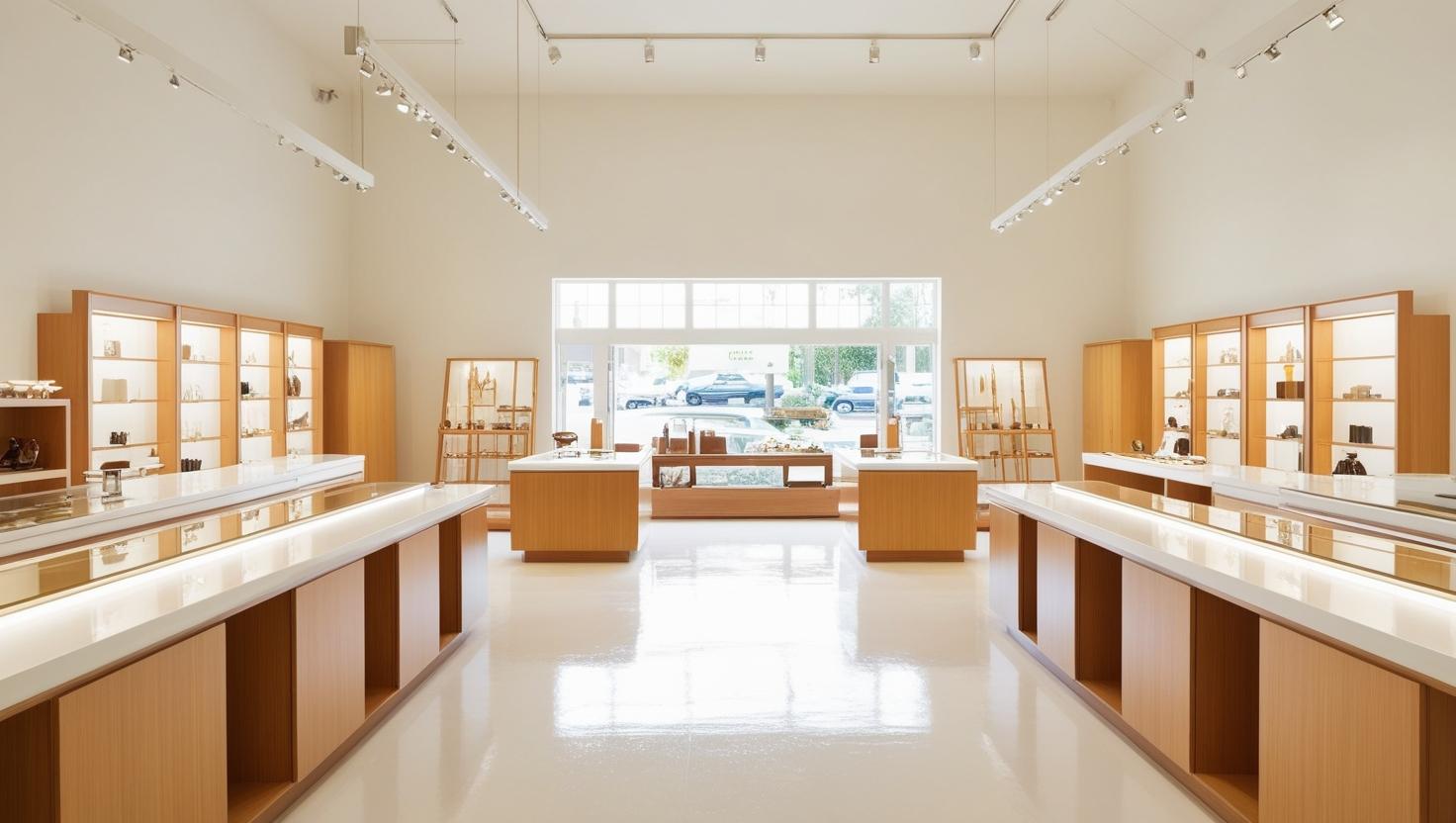Pulizia showroom e negozi